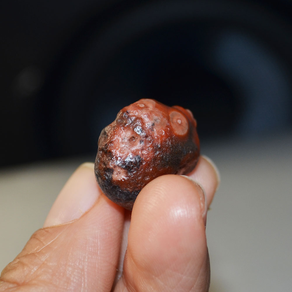 Custom Eden Natural Gobi agate eyes , Mongolia Gobi Desert agate eyes, Agate eyes with nodules - 图片 2
