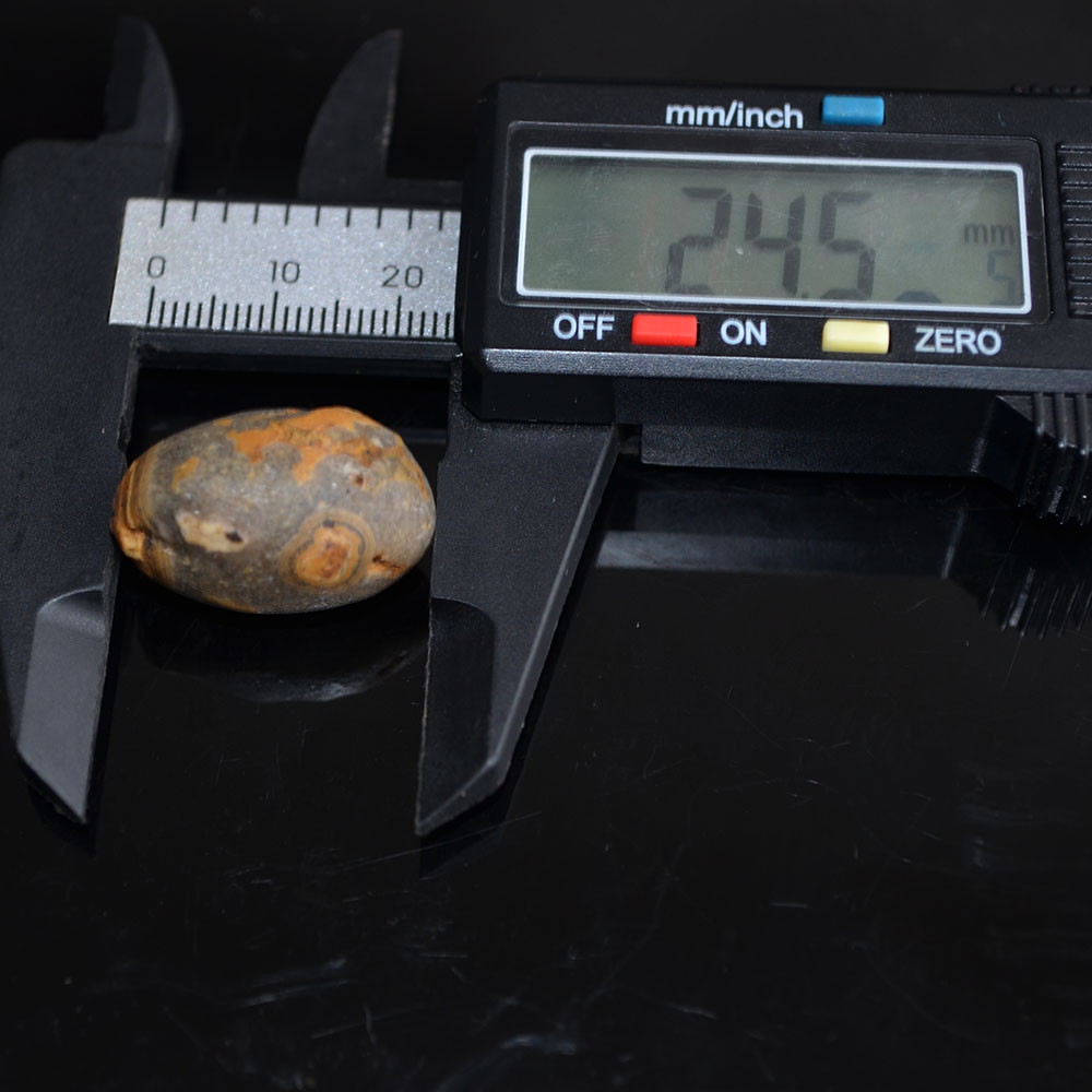 Custom Eden Natural Gobi agate eyes , Mongolia Gobi Desert agate eyes, Egg-shaped eyes agate, Brown agate eyes - 图片 3